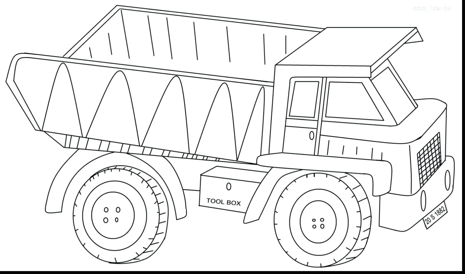 1587x935 Coloring Dump Truck Coloring Pages Juniors Page Garbage Online