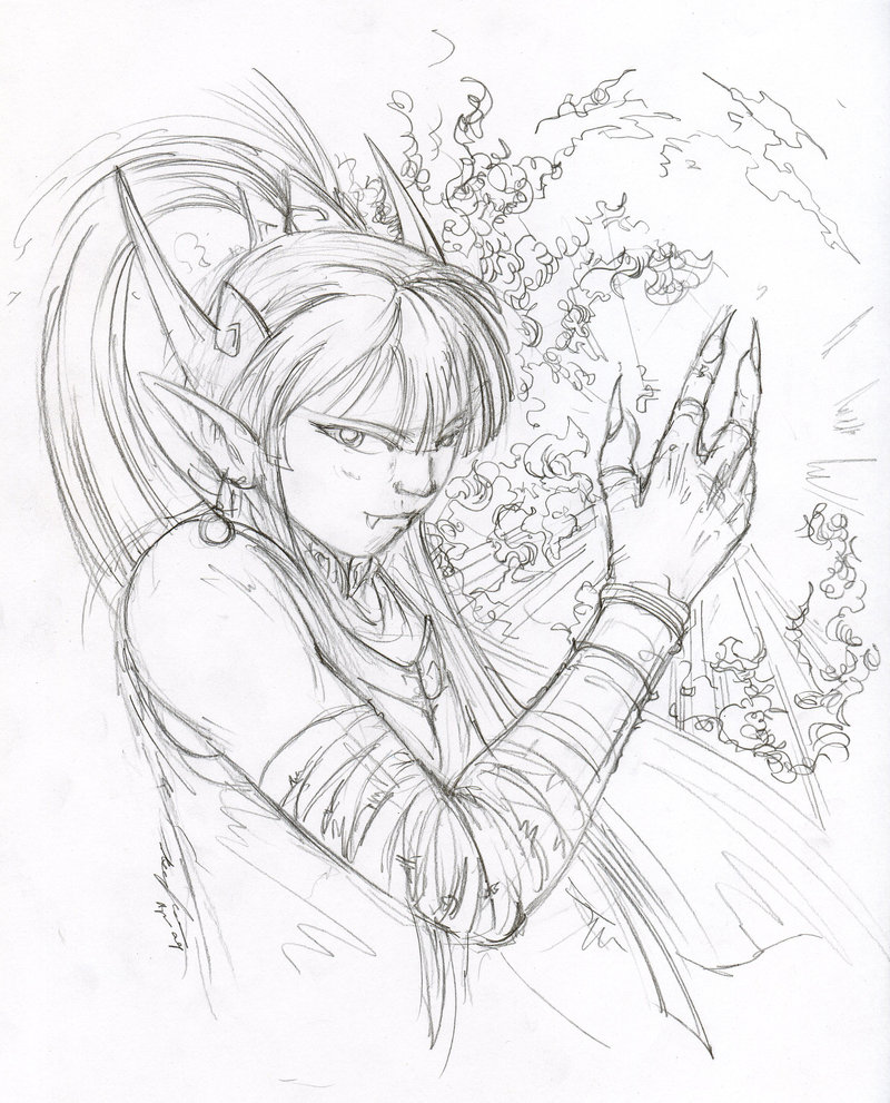 800x991 Goki Sketch By Dumpling Canai