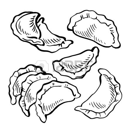 Dumpling Drawing at GetDrawings | Free download