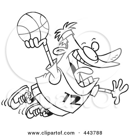 450x470 Royalty Free (Rf) Dunk Clipart, Illustrations, Vector Graphics