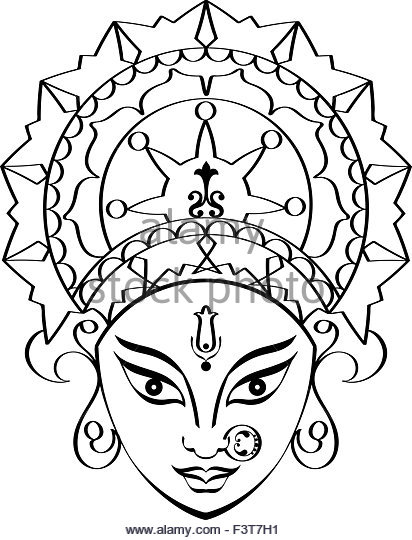 412x540 Maa Durga Black And White Stock Photos Amp Images