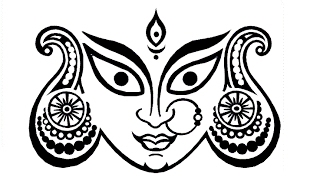 320x180 How To Draw Maa Durga Face Drawing