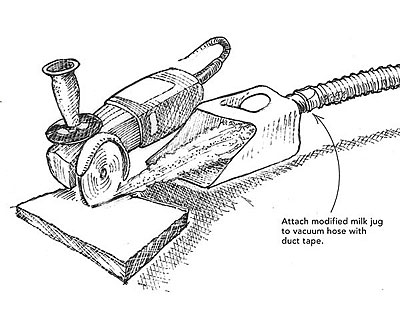 400x333 Angle Grinder Dust Collection