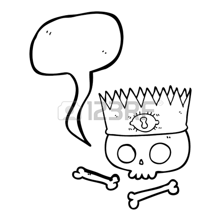 450x450 Freehand Drawn Black And White Cartoon Dust Pan And Brush Royalty