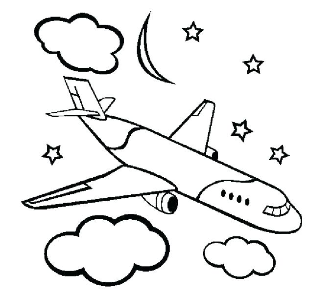 678x600 Coloring Plane Airplane Coloring Book And Perfect Airplane