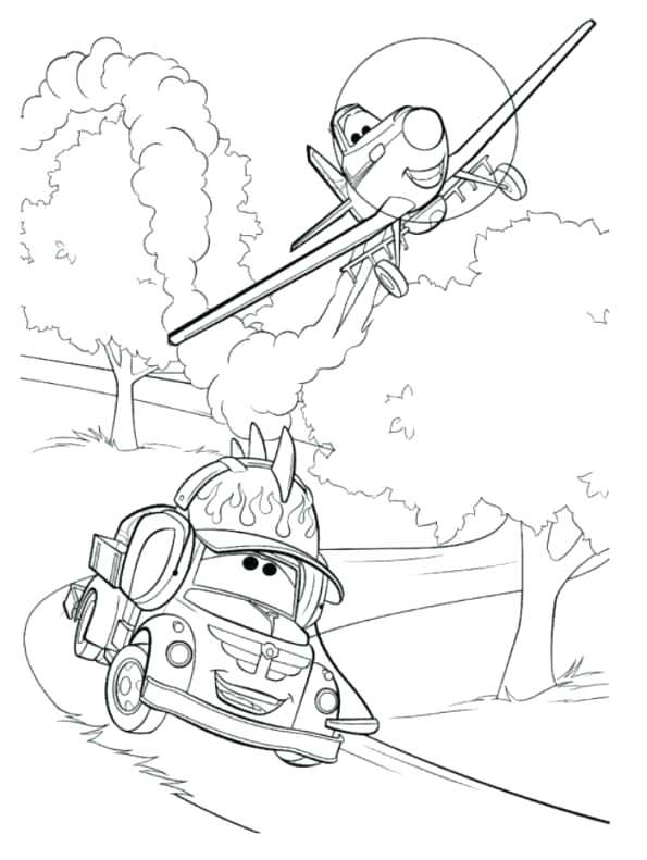 595x791 Beautiful Disney Planes Coloring Pages And View Larger Coloring
