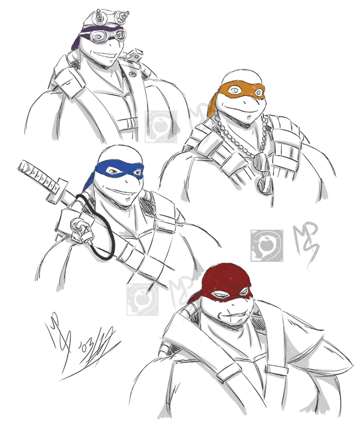 700x837 The New Tmnt By Miss Dutch