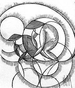 256x300 Black Dutch Drawings