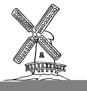 284x300 Dutch Windmill Clipart Free Images