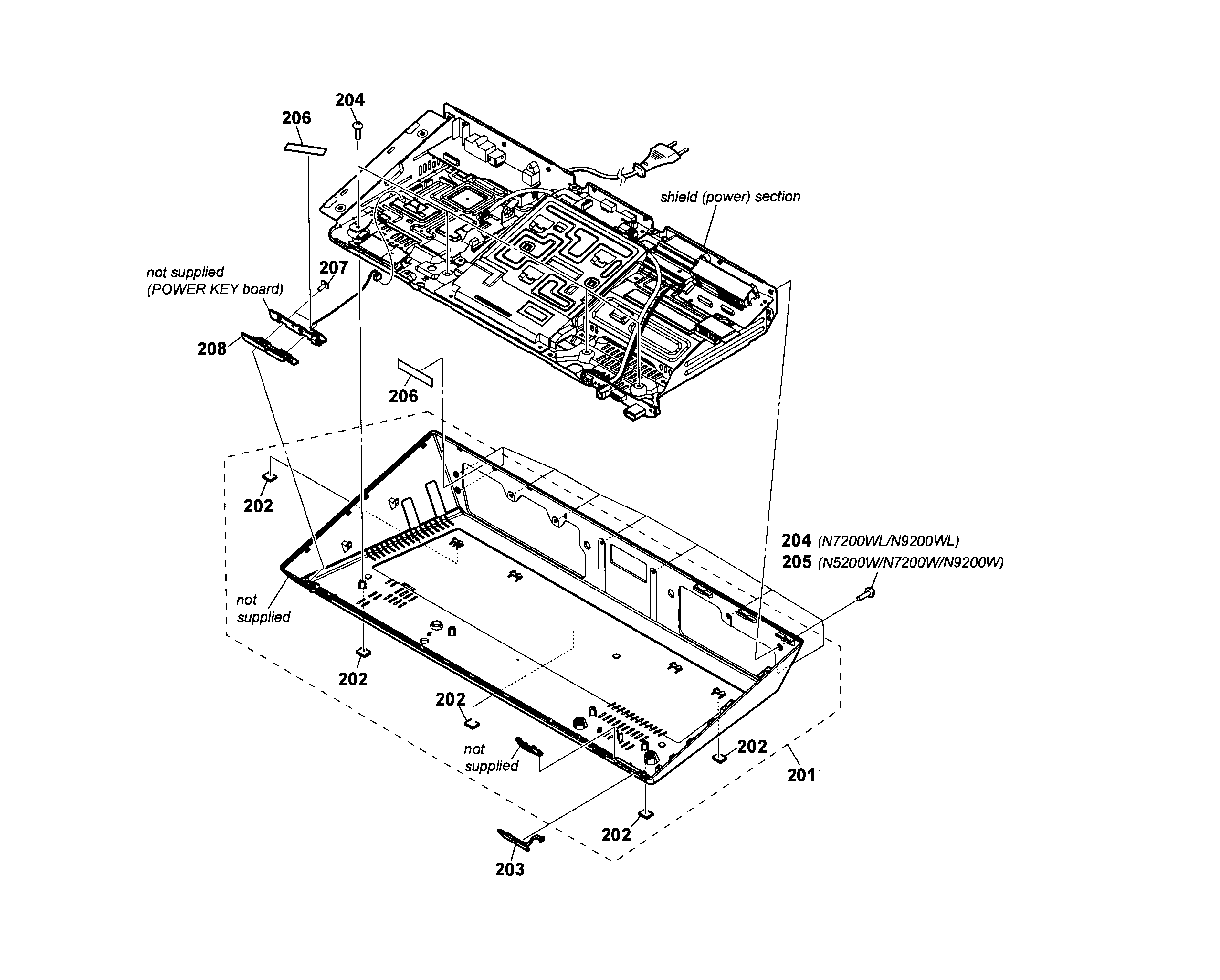 2556x2053 Sony Dvd Player Parts Model Hbdn5200w Sears Partsdirect