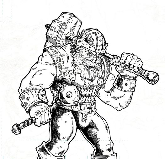 Dwarf Drawing at GetDrawings | Free download