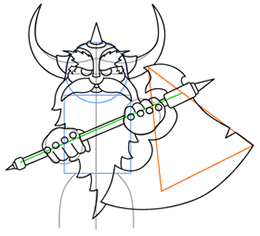 260x236 Cartoon Dwarf Step By Step Drawing Lesson