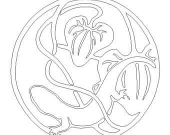 340x270 Pow Mia Dxf File For Cnc Plasma, Router, Laser, Waterjet