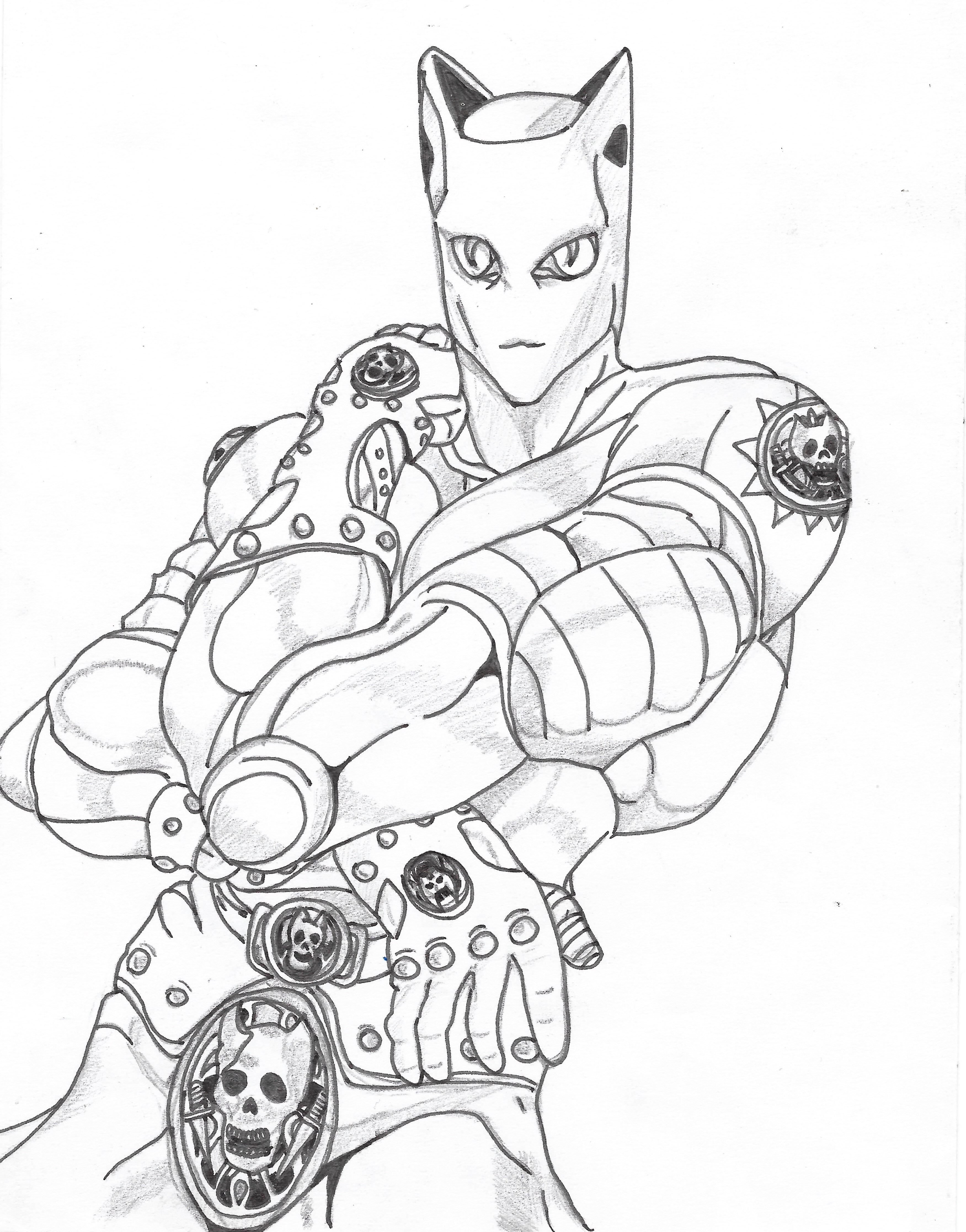 3502x4465 Fanart] I Tried To Replicate Killer Queen (Gunpowder, Gelatine