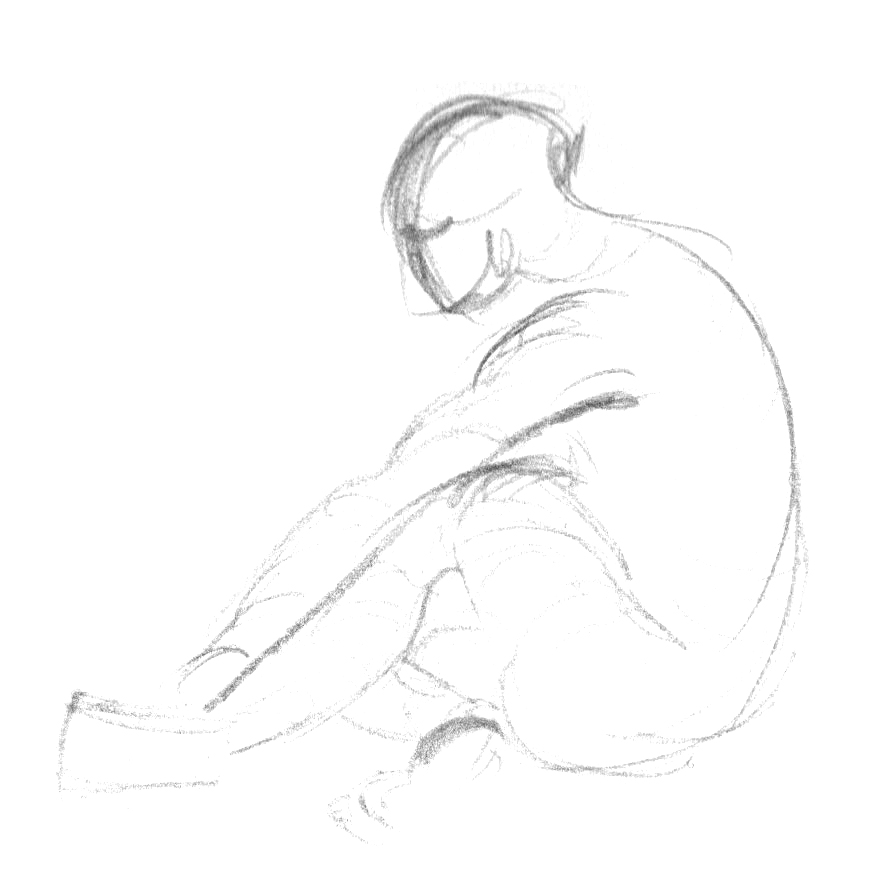 875x888 Gesture Drawings Colleen E. Durham