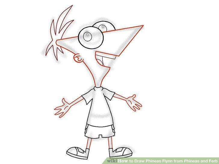 728x546 3 Ways To Draw Phineas Flynn From Phineas And Ferb
