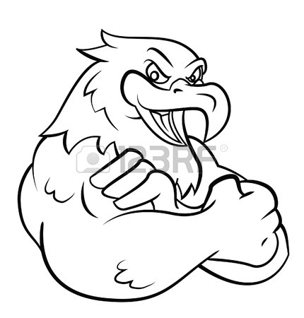 430x450 Cartoon Eagle Stock Photos. Royalty Free Business Images