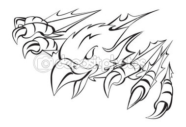 379x259 Eagle Claw Clipart