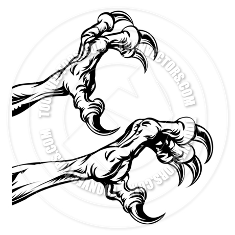 460x460 Eagle Claws By Geoimages Toon Vectors Eps