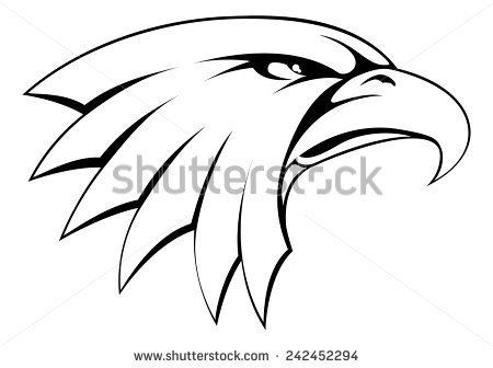450x336 Drawn Face Eagle