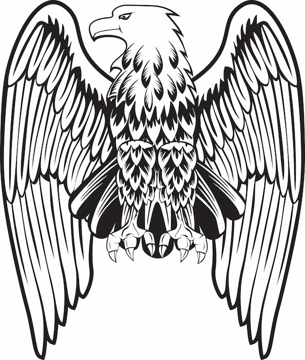 594x700 Eagle Tattoos