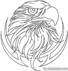 236x246 Eagle Drawing Tattoo