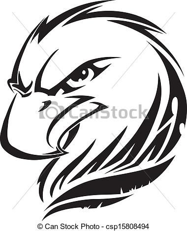 380x470 Drawn Head Eagle