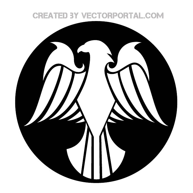 660x660 Eagle Silhouette Mascot