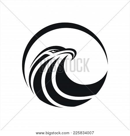 450x470 Eagle Head Logo Template, Hawk Vector Amp Photo Bigstock