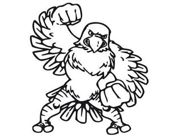 340x270 Eagle Mascot Svg Etsy