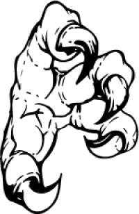 200x308 Custom Eagles Mascot Decals And Eagles Mascot Stickers