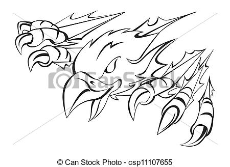 450x328 Hawk Talon Clip Art Vector