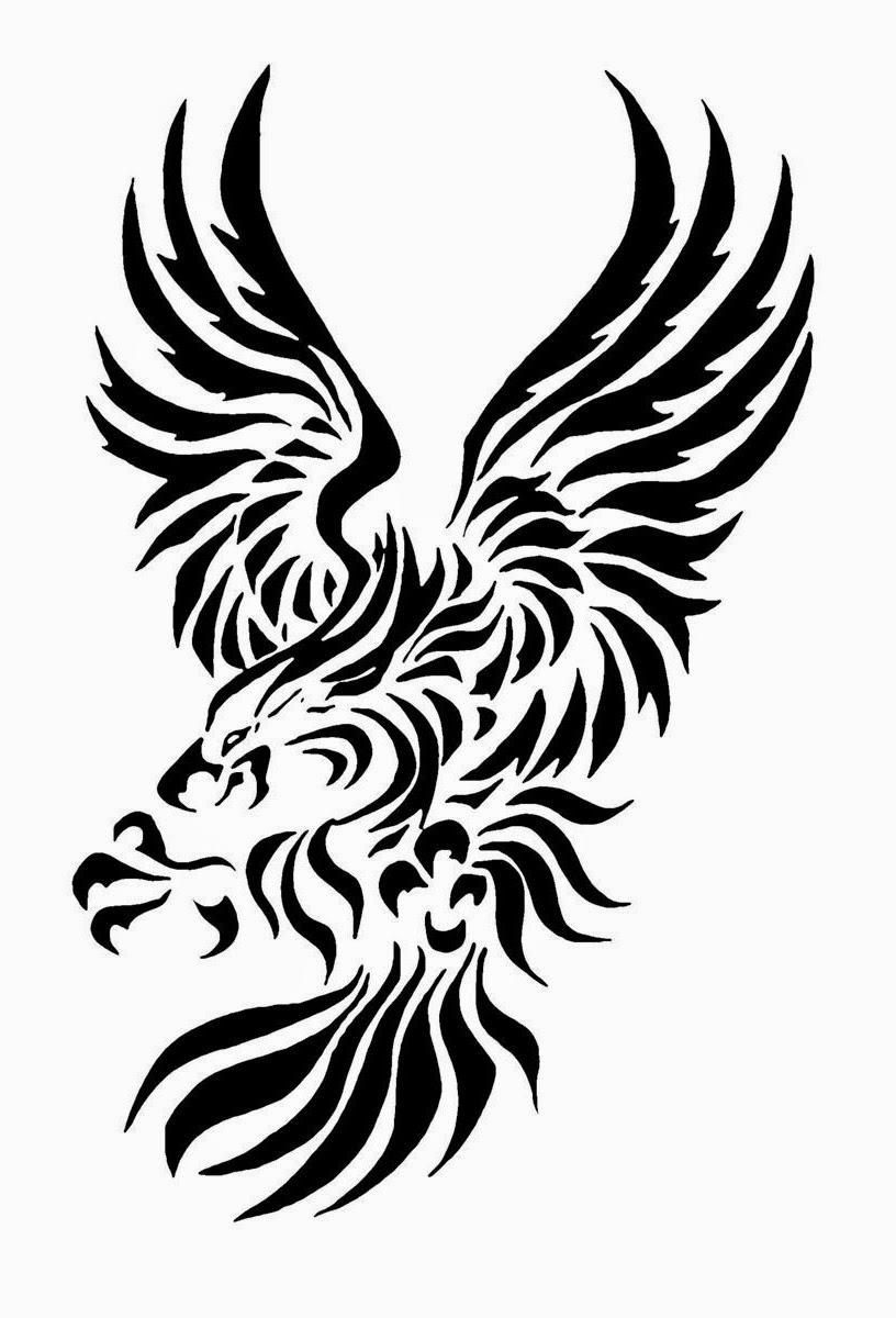 816x1200 Best Photos Of Eagle Stencil Printable