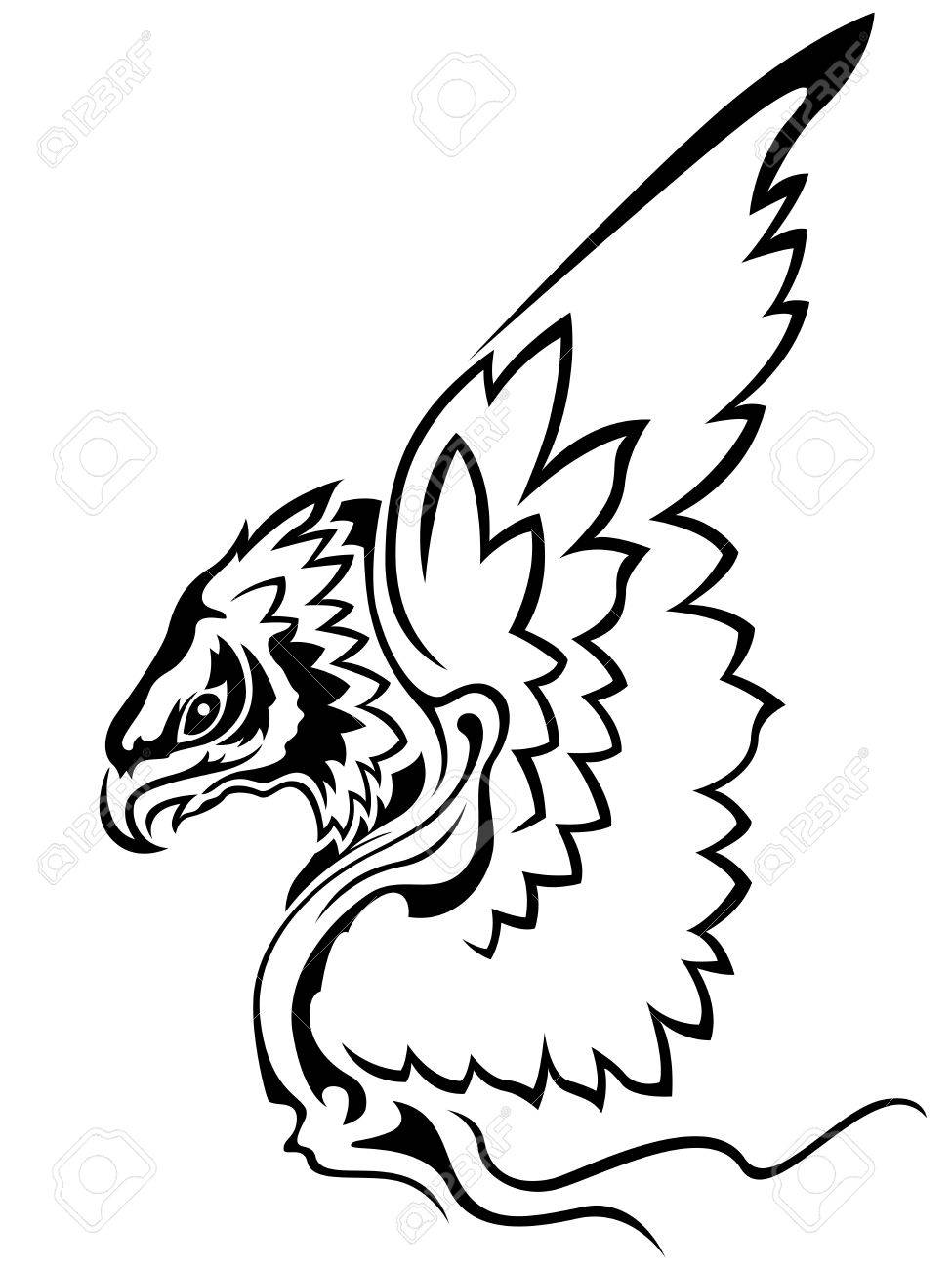 975x1300 Eagle Wings Side View