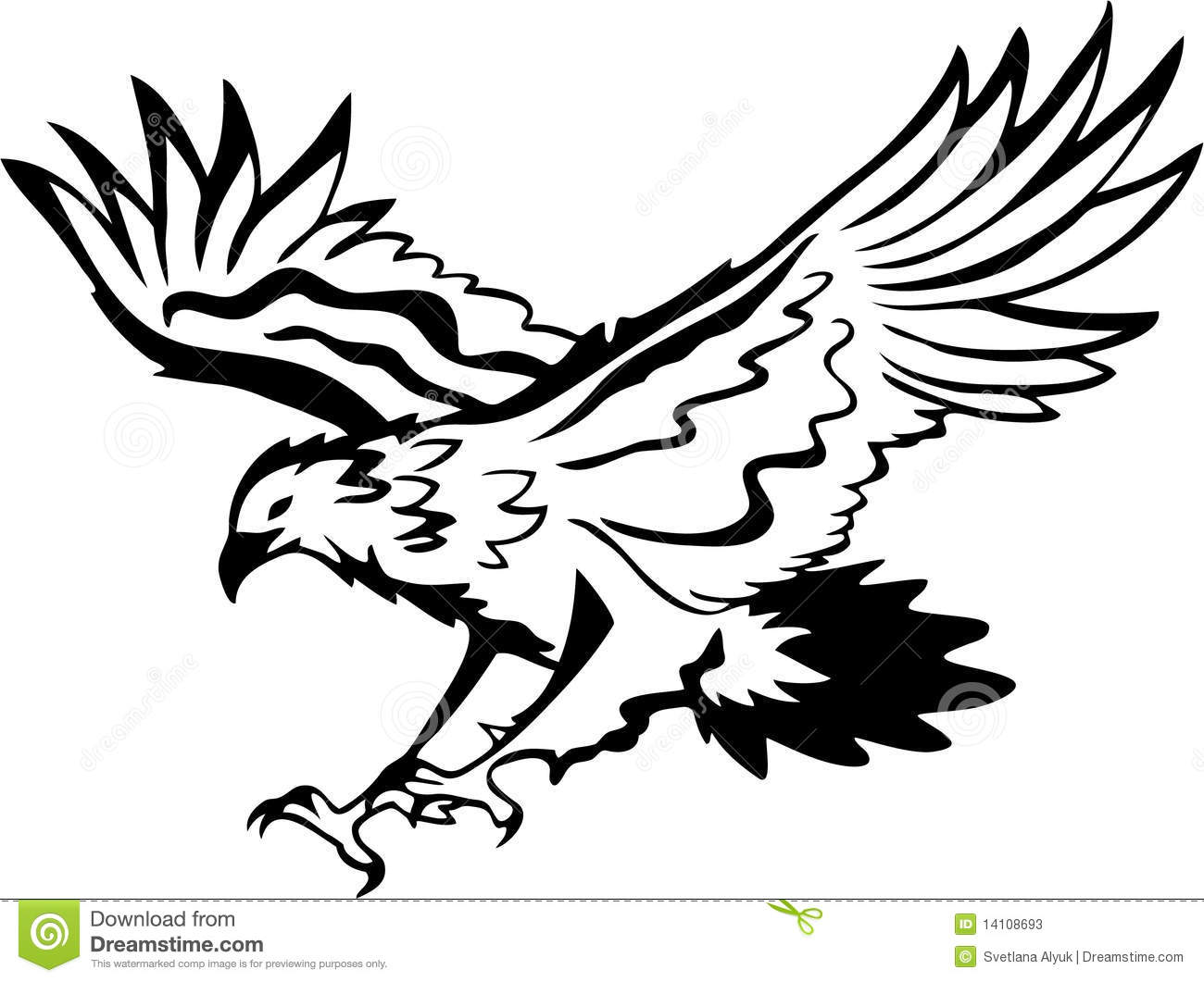 1300x1061 Eagle Wings Spread Clipart Black And White