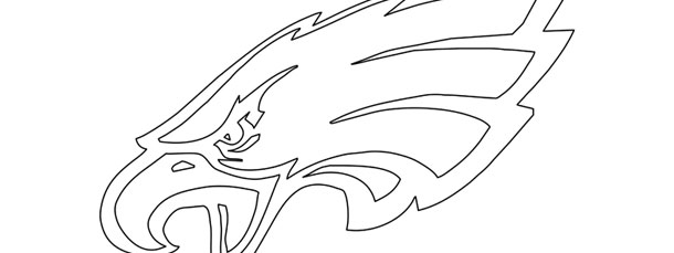 610x229 Large Eagles Logo Outline