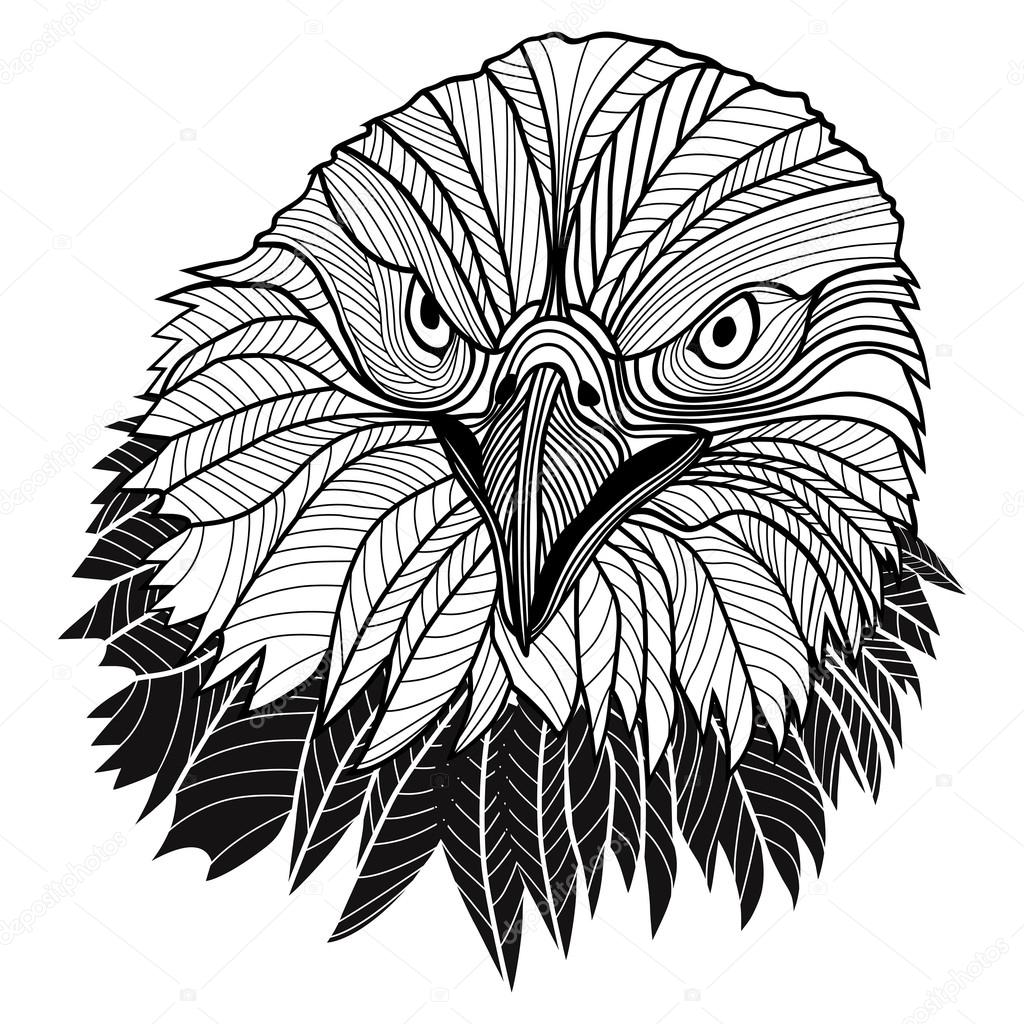 1024x1024 Bald Eagle Heads Usa Symbol For Mascot Or Emblem Design, Such