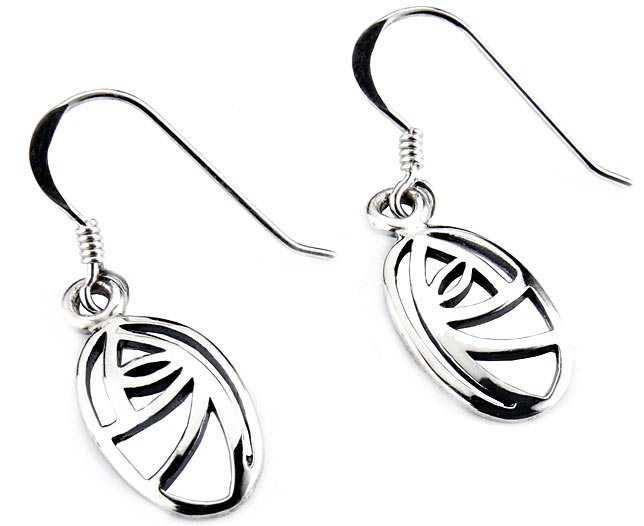 644x526 Mackintosh Rose Drop Earrings Original Gift Company