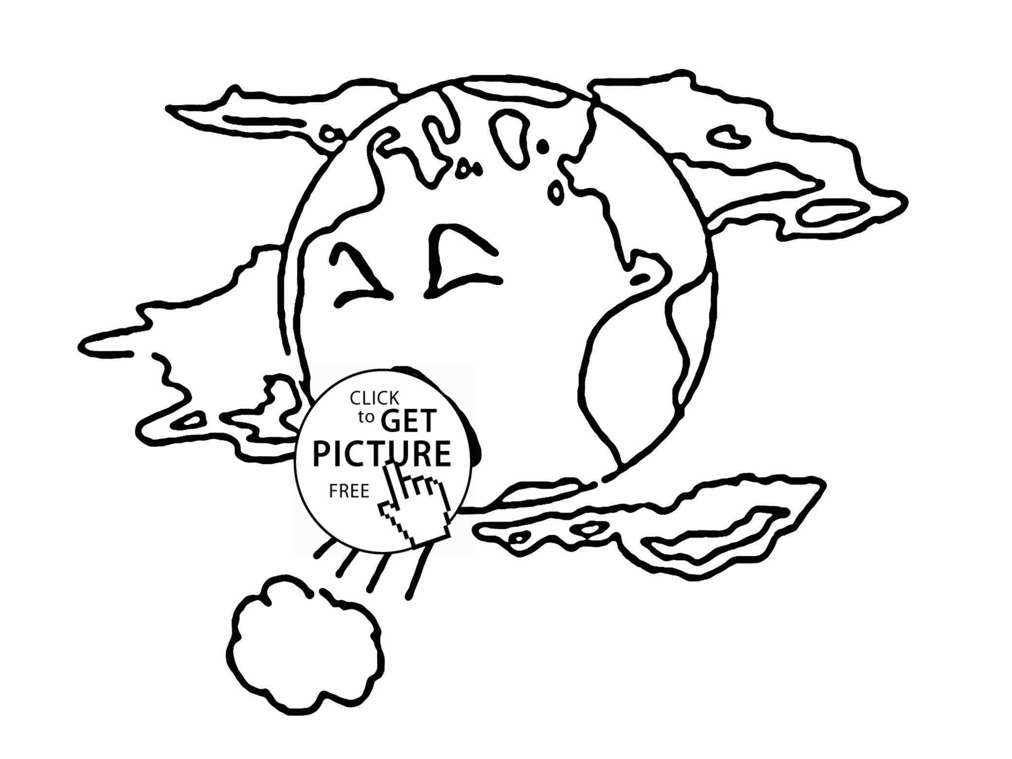 2080x1560 Earth Is Sick