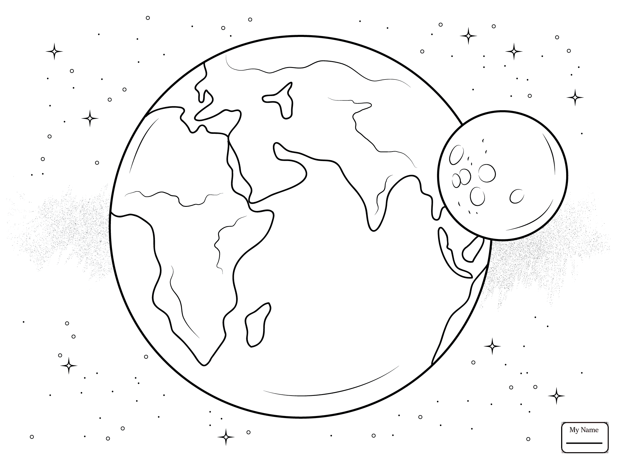 Earth Cartoon Drawing at GetDrawings | Free download