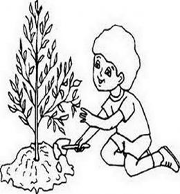 260x281 Save The Earth Day Kids Coloring Pages Free Colouring Pictures