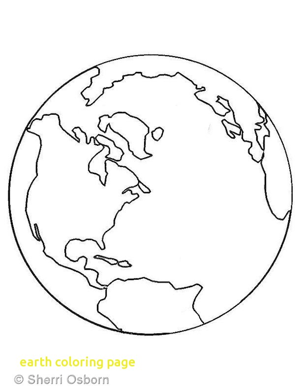 612x792 Earth Coloring Page With Coloring Page Earth Kids Drawing