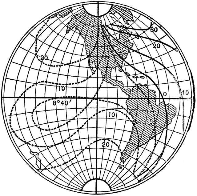 640x637 Isogonic Lines Of Earth Clipart Etc