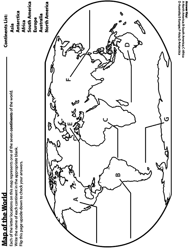 643x815 World Map Coloring Page