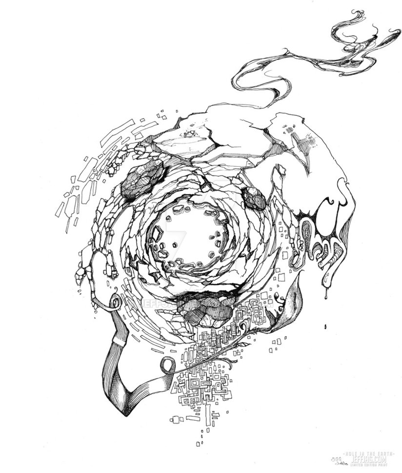 824x969 Hole In The Earth