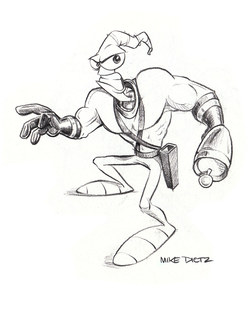 800x1000 Earthworm Jim Concept Art And Paintings By The Original Video Game