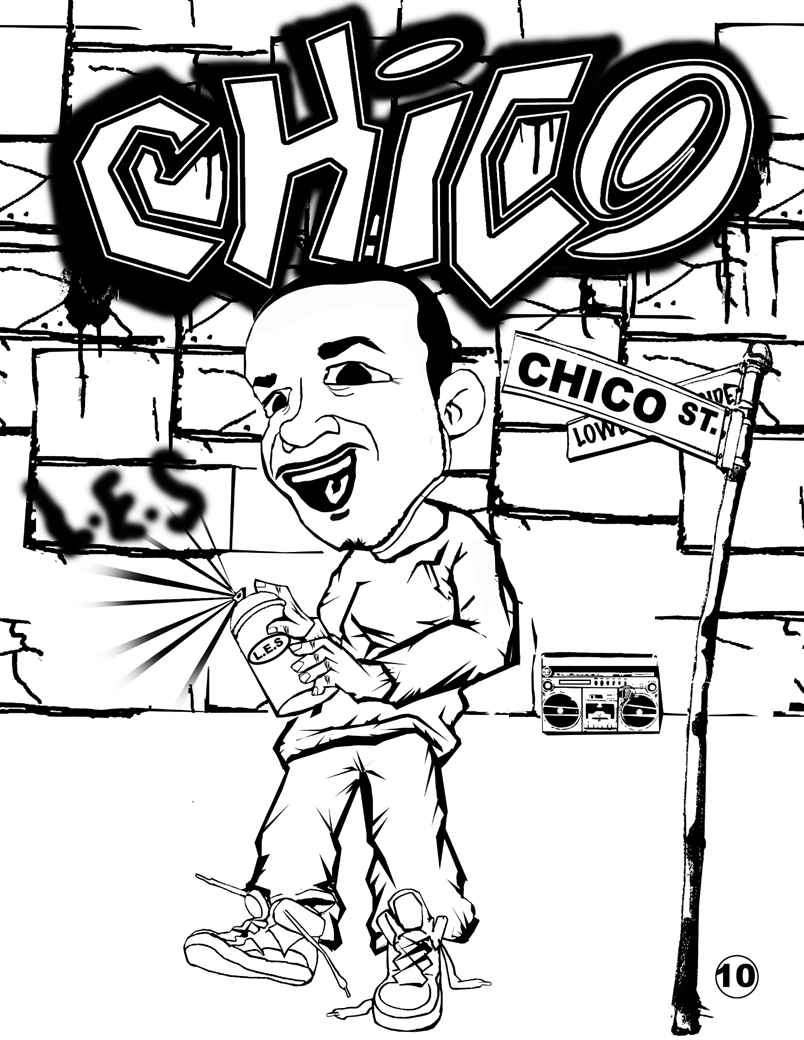 804x1040 Legends Of The Lower East Side Coloring Books Now Available