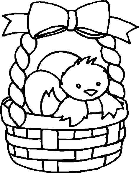 471x588 Easter Basket Drawings Happy Easter 2018