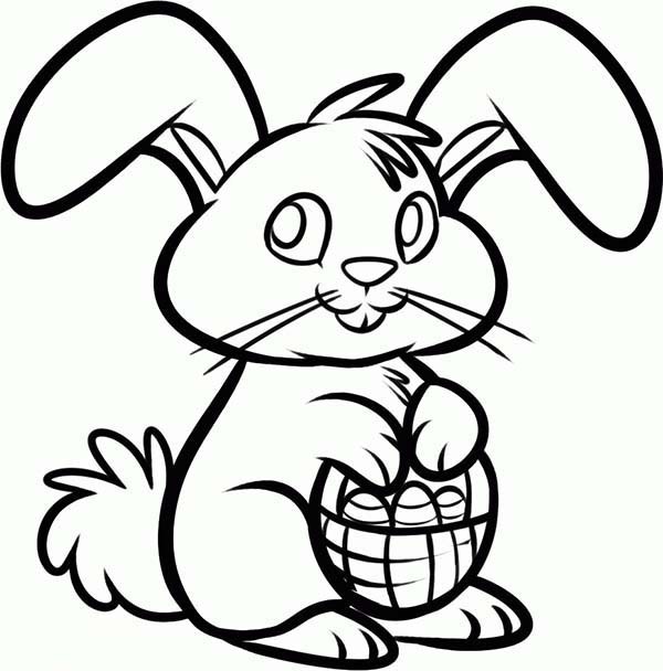 600x608 Breakthrough Easter Bunny Drawings How To Draw The Step By Drawing