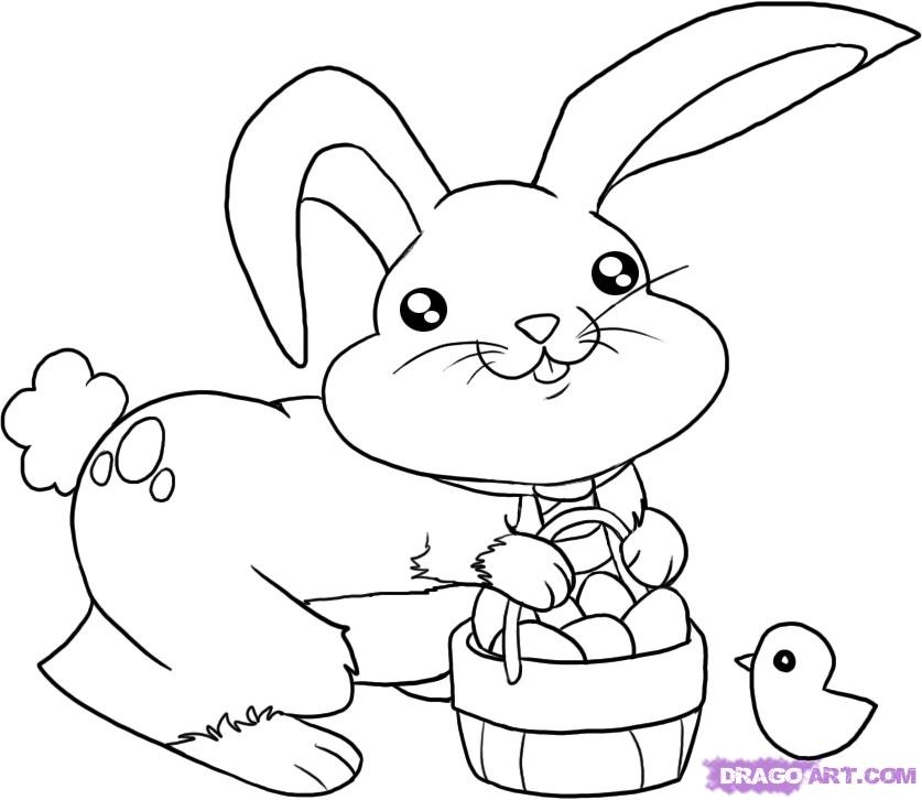 837x726 Easter Cartoon Drawings Hd Easter Images